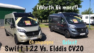 Swift 122 Champagne amp Select Campervan Review  Comparison To Elddis CV20  Is It Worth £6000 More [upl. by Enrico]