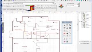 Wrightsoft Example Duct Design Step 6a Duct Drawing Basics Trunk and Branch [upl. by Swanhilda]