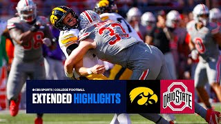 Iowa Hawkeyes vs No 3 Ohio State Buckeyes  Extended Highlights  Big Ten on CBS [upl. by Kaufman]