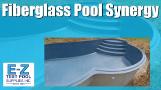 Fiberglass Pool Installation  Synergy Model  Pt 2 [upl. by Hewart]