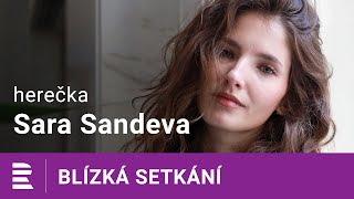 Sara Sandeva na Dvojce S Jakubem jsme se potkali při natáčení pohádky [upl. by Robby]