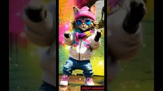 Cute cat dancingquotप्यारी बिल्ली का डांसquot [upl. by Munford687]