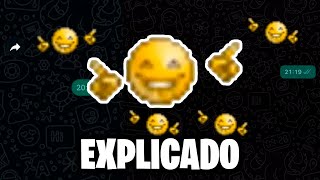 Origem do Meme da Figurinha Emoji Dançando [upl. by Afatsuom]