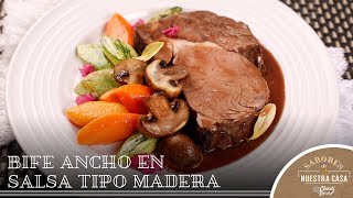 Bife Ancho en Salsa tipo Madera  Sabores de Nuestra Casa  Chorti Beef [upl. by Patsy]