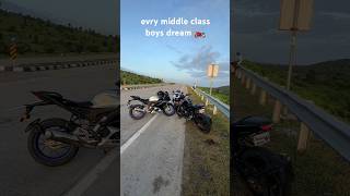 😍Evry middle class boys dream is bike🗽be like this bike youtubefeed shorts subscribe yamahalove [upl. by Cresa460]