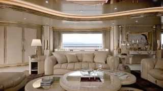 TURRI  Yacht project  luxury interior design furniture [upl. by Einnob766]