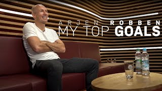 Arjen Robben  My top goals [upl. by Lednek]