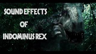 Jurassic World  Indominus Rex Sound Effects [upl. by Kelwen625]