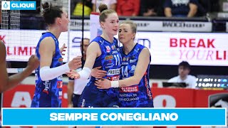 SEMPRE CONEGLIANO DETRONIZZATE PURE LE CAMPIONESSE DEUROPA  VolleyClique del 05032024 [upl. by Treblah383]