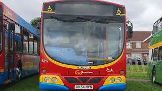 5217NK54 NVN Go North East Scania L94UB Wright Solar At Seaburn Rally With tanyaburton3122 [upl. by Annaoj410]