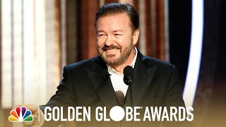 Ricky Gervais Monologue  2020 Golden Globes [upl. by Piotr]