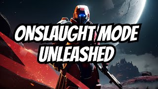 Destiny 2 new update Onslaught mode [upl. by Neellek]