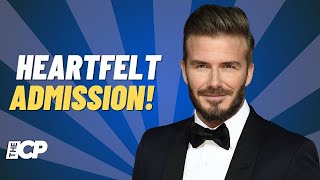 David Beckham reveals he waited 20 years for any praise from his father  The Celeb Post [upl. by Art]