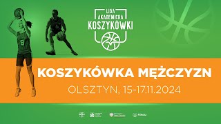 Liga Akademicka AZS  Olsztyn  Koszykówka M  Uniwersytet Gdański  AMW Gdynia [upl. by Zitah]