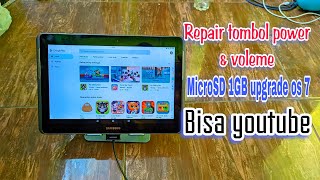 Samsung tab 2 GTP5100‼️ tombol power tenggelam upgrade android tanpa PC  LAPTOP GTP5100 [upl. by Ahsiyt474]