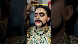 Ravan makeup video ramleela RavanLanka ka Raja shortvideos [upl. by Aneev]