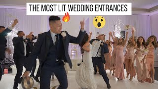 The most LIT wedding entrances of 2022 [upl. by Murray]