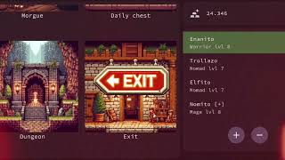 Depths of Endor Dungeon RPG Game for Android amp iOS  Demo [upl. by Ayekahs]