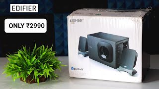 Edifier M1370 BT 21 HOME THEATER⚡️UNBOXING REVIEW⚡️ONLY ₹2990⚡️BEST HOME THEATER UNDER 3K [upl. by Danielson]