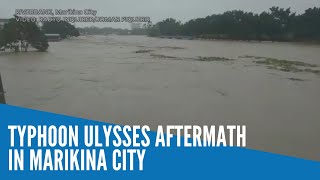 Typhoon Ulysses aftermath in Marikina City [upl. by Asilrahc]