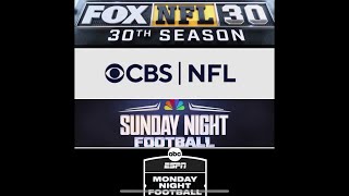 NFL Theme Songs NBC CBS FOX ABCESPN [upl. by Yemrots]