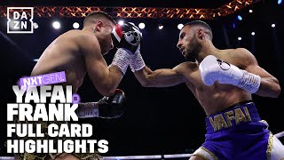 Yafai vs Frank  Matchroom NXTGEN Full Card Highlights [upl. by Eirehc]