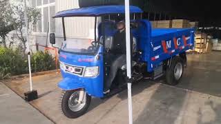 Aoling motor diesel tricycle guta tanzania aboboyaa heavy loading [upl. by Analos]