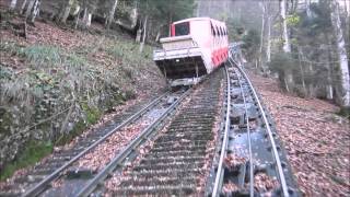 Standseilbahn 643001 Schwyz Schlattli  Stoos Bergfahrt  Funicular [upl. by Weiner]