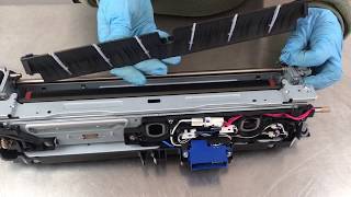 RICOH MPC2003 MPC2503 MPC2011 Fusing Sleeve REPAIR service tutorial [upl. by Pros870]