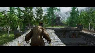 Lore Accurate Skyrim Werebear 🐻 [upl. by Pascha]