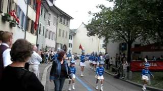 Stadtmusik Klingnau mit Majoretten Corps Wauwil [upl. by Melquist]