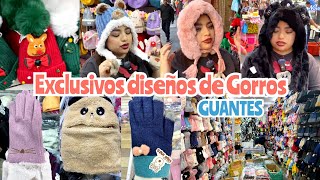 Más BARATO que en CENTROS COMERCIALES 😱 Gorros  Guantes ECONOMICOS en el Centro  Novedades Lupita [upl. by Eoj532]