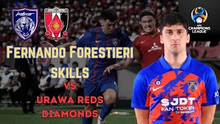 Fernando Forestieri Skill Terbaik Di Afc Champions League❗vs Urawa reds Diamonds [upl. by Attiuqahs]