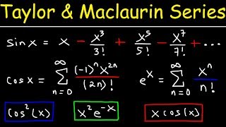 Taylor Series and Maclaurin Series  Calculus 2 [upl. by Fesuoy]