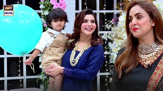 Please Welcome Nadia Khan With His Son Kinu GoodMorningPakistan [upl. by Blockus414]