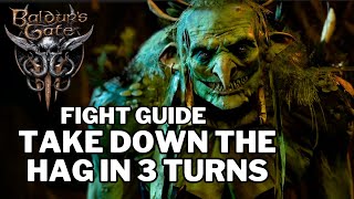 Essential Tips and Tricks Hag Boss Fight  Baldurs Gate 3 [upl. by Irik414]