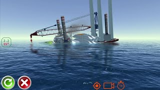 WINDFARM VESSEL EXPLODE AND SANK [upl. by Kendall900]