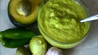 Salsa de aguacate con tomatesRecetasdeLuzMa [upl. by Gittel414]