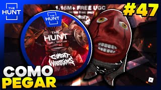 COMO PEGAR a BADGE e 3 ITEM GRATIS do Combat Warriors do EVENTO THE HUNT do ROBLOX [upl. by Atirehc982]