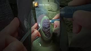 Part 15 HandmadeStone StoneArt StoneCraft HandcraftedStone StoneArtist Short [upl. by Noiramed]