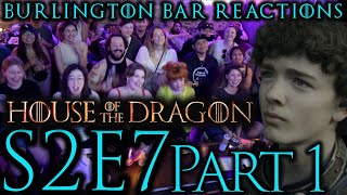 Oscar Ulf  House of the Dragon S2x7 Burlington Bar Reaction [upl. by Haidedej]