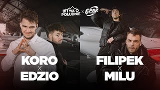 KORO x EDZIO vs FILIPEK x MILU  BOP2vs2 by 6PAK Półfinał [upl. by Reaht]