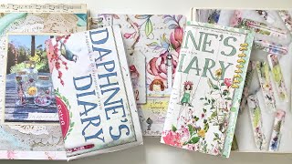 How I use Daphne’s Diary for journaling amp making journals  Video request [upl. by Mable]