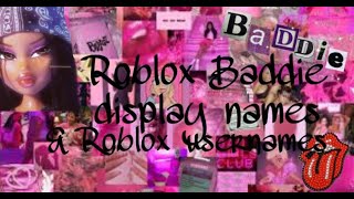 Baddie DisplayRoblox usernames IdeasMUST WATCH [upl. by Schiffman297]