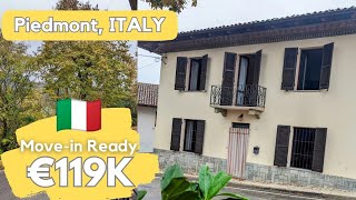 FANTASTIC Italian HOME House for SALE in ITALY in beautiful Village in the North of ITALY [upl. by Hylton]