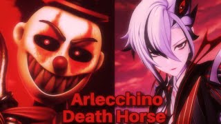 Arlecchino  Death Horse  Genshin Impact amp End Of The Memeverse Short Edit [upl. by Steere99]