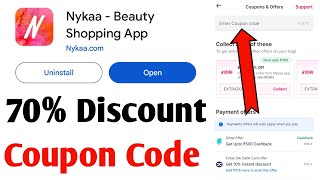 nykaa coupon code  Nykaa new coupon code  nykaa coupons [upl. by Squier]