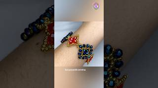 Easy beda bracelet making easy bracelet diy trending [upl. by Renferd605]