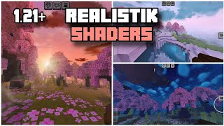 Shader Realistik For MCPE 121  Cocok Banget Buat Survival Mode [upl. by Milde733]