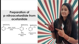 Preparation of pnitroacetanilide from Acetanilide [upl. by Dyoll990]